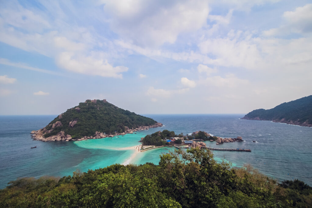 Vista do Mirante de Koh Nang Yuan