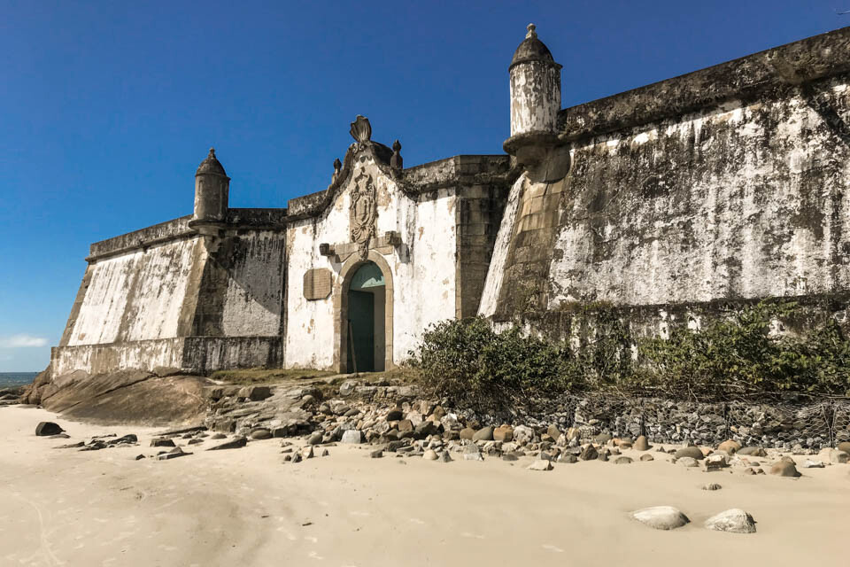 Fortaleza Nossa Senhora dos Prazeres na Ilha do Mel