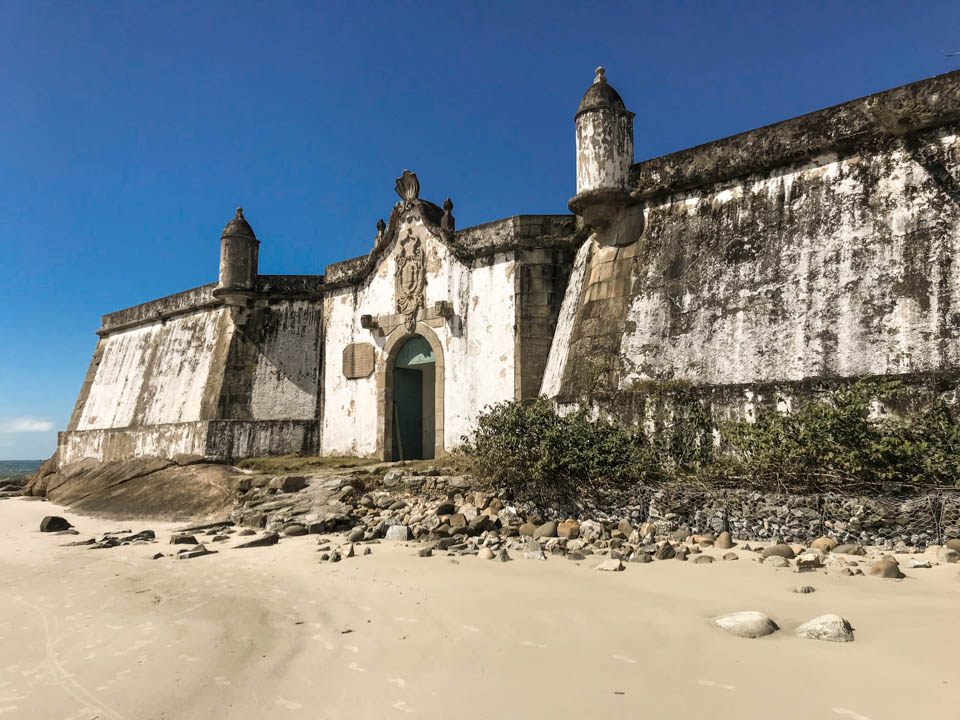 Fortaleza Nossa Senhora dos Prazeres na Ilha do Mel