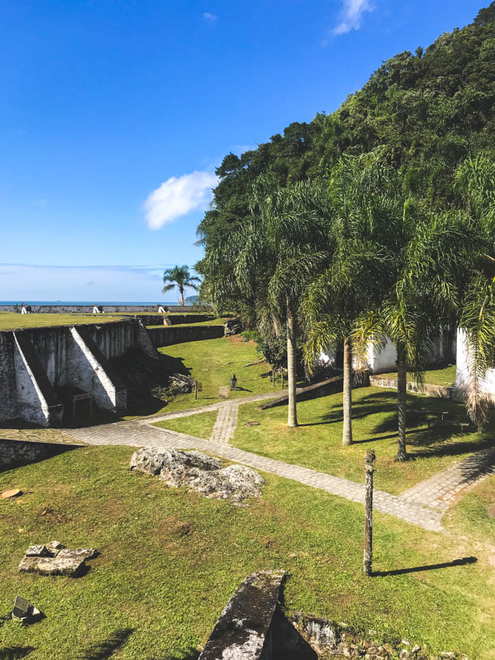 Interior da Fortaleza Nossa Senhora dos Prazeres
