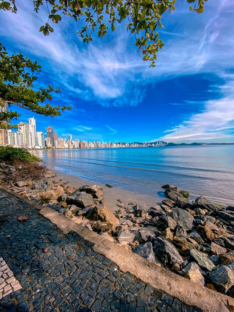 Vista da Praia Balneário Camboriú