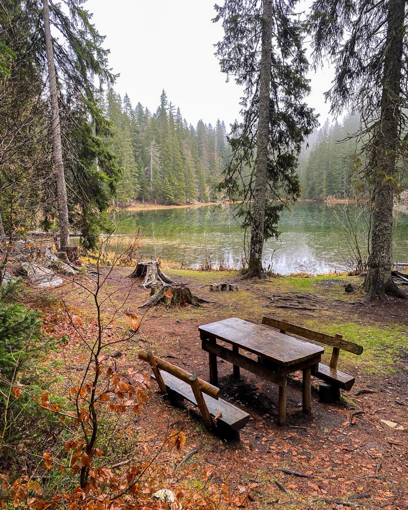 Zminje lake in durmitor national park