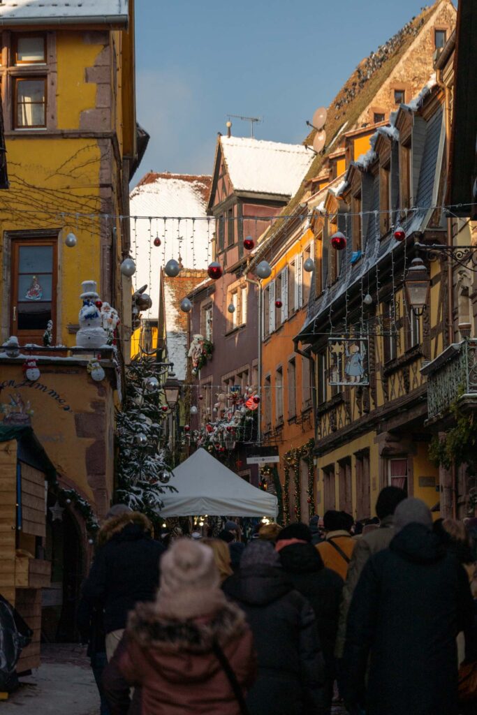 Riquewihr na Rota dos Vinhos da França