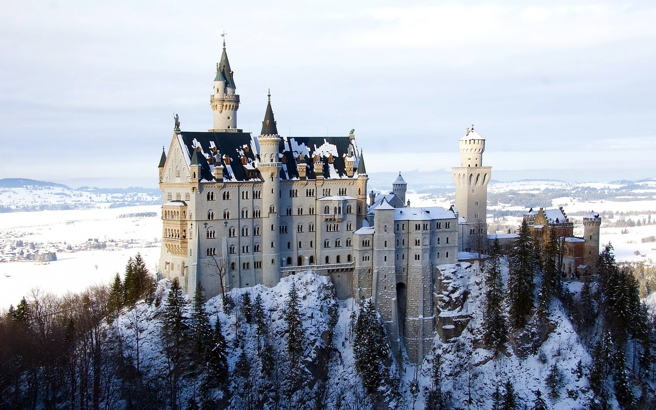 Castelo de Neuschwanstein na Alemanha