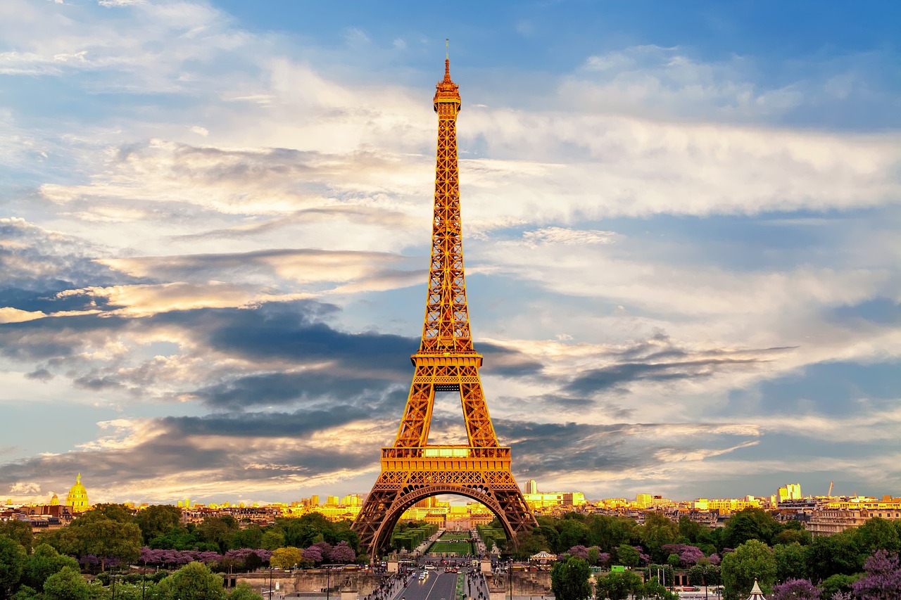 Torre Eiffel em Paris na França