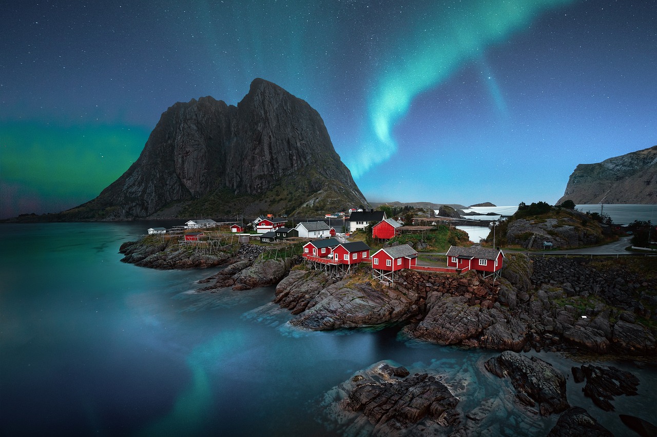 Melhores hotéis para ver Aurora Boreal na Noruega